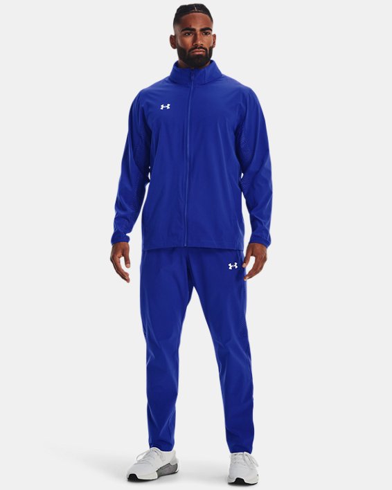 Men's UA Squad 3.0 Warm-Up Pants, Blue, pdpMainDesktop image number 2
